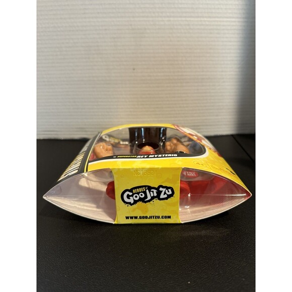 WWE Heroes of Goo Jit Zu Stretchy Superstar Rey Mysterio Wrestling Action Figure - Picture 5 of 6